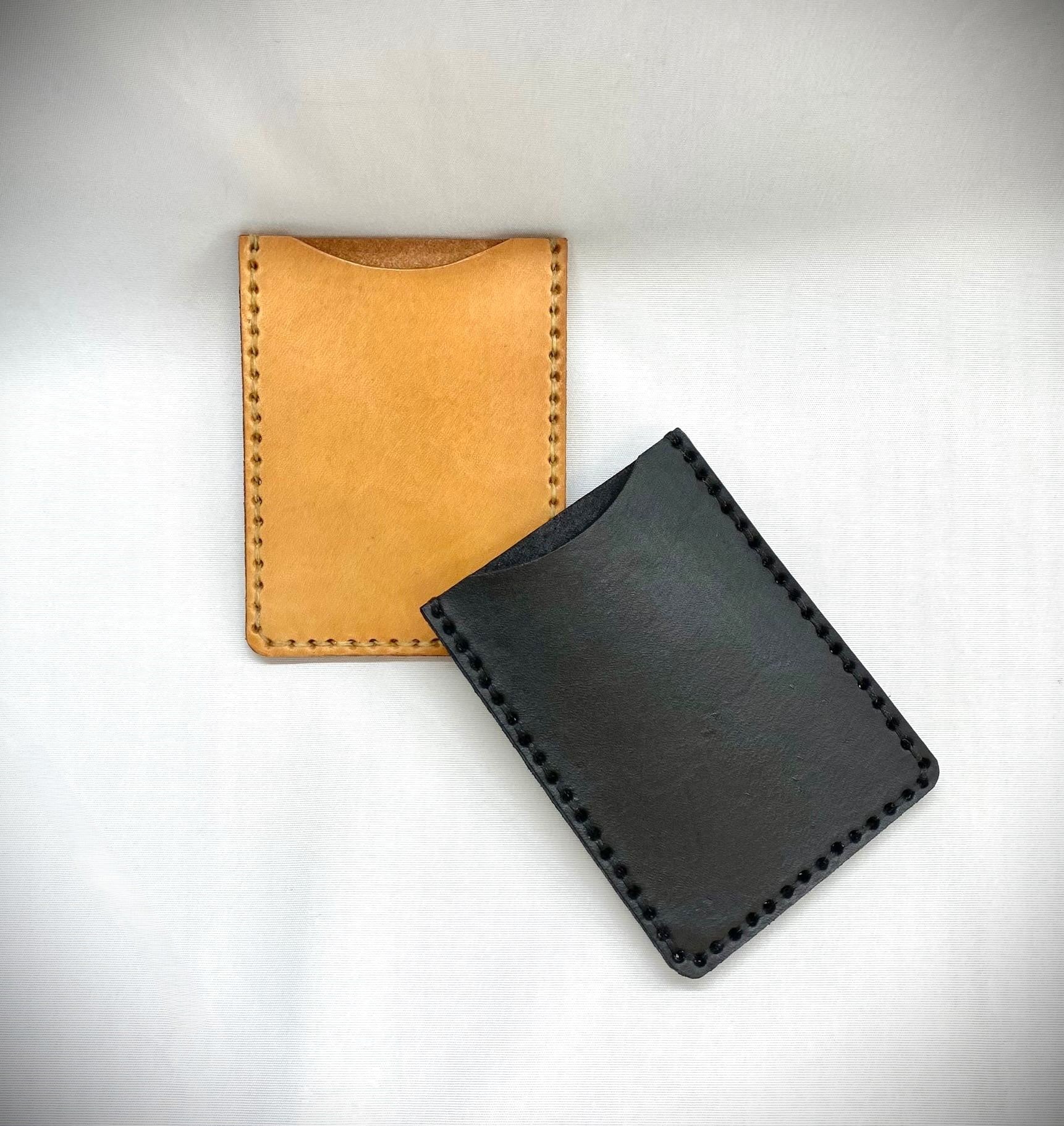 Slim Fit Money Clip, Black or Natural