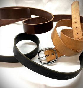 1" Wide Leather Belts