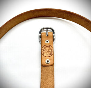 1" Wide Leather Belts