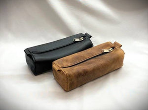 Small Leather Dopp Kit