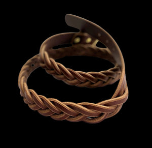 Braided Leather Belt