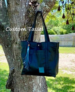 Leather Bag & Boot Tassels