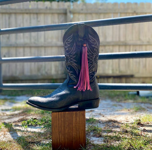 Leather Bag & Boot Tassels