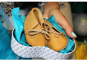 Teensy-Weensy Baby Moccasins