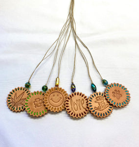 Small Leather Ornaments