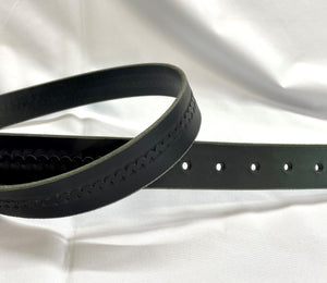 Leather Belt, tooled center
